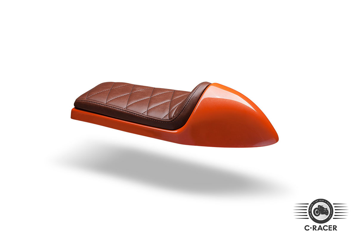 C-Racer Universal Cafe Racer Seat and Tail Fairing - SCR1 C-Racer Universal Cafe Racer Seat and Tail Fairing - SCR1